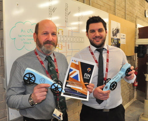 Speeding Borders College Engineering Lecturer, Dave Black (pictured left)