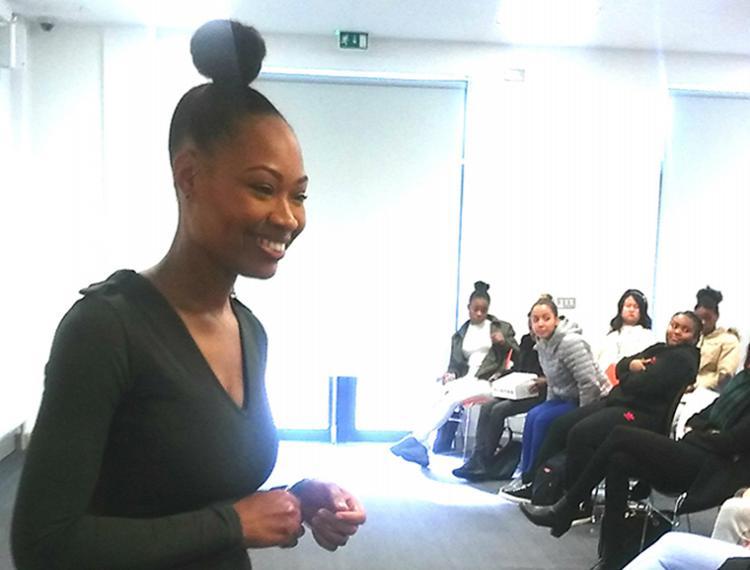 Enfield entrpreneur Jamelia Donaldson inspired students on our Business and Travel and Tourism course.