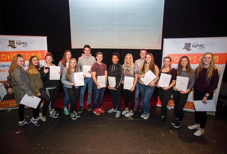 Sports and cultural scholarships have been awarded to NPTC Group of Colleges’ students