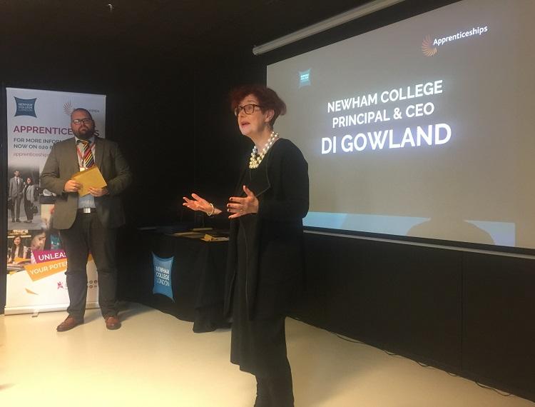 Di Gowland, Principal & CEO, Newham College