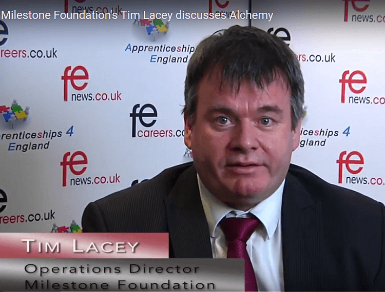 Milestone Foundation's Tim Lacey