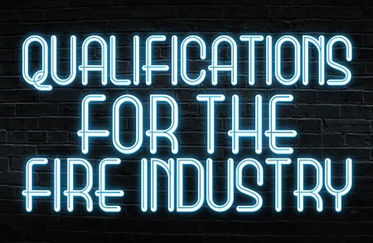 neon text generator poster qualifications for the fire industry hi res