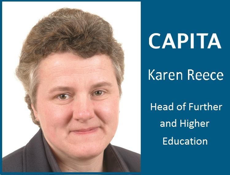 Karen Reece, Head of Further and Higher Education at Capita