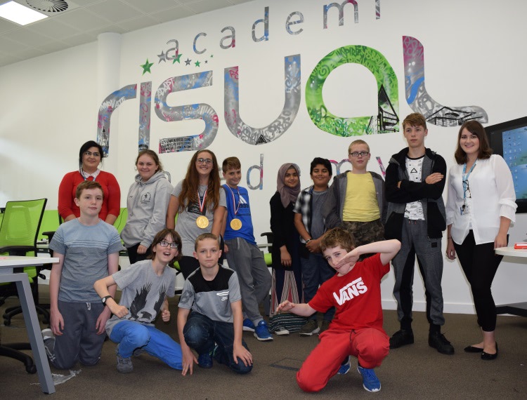 1 to 14-year-olds at CAVC’s first Tech Tournament Camp