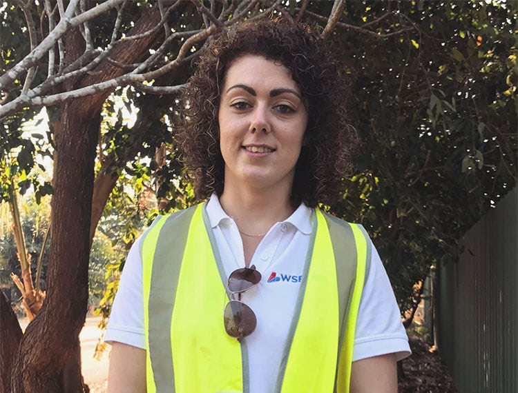 Sinead Deeney, Chair for Women in Engineering and Future Net, and the Vice President of Young Engineers Australia