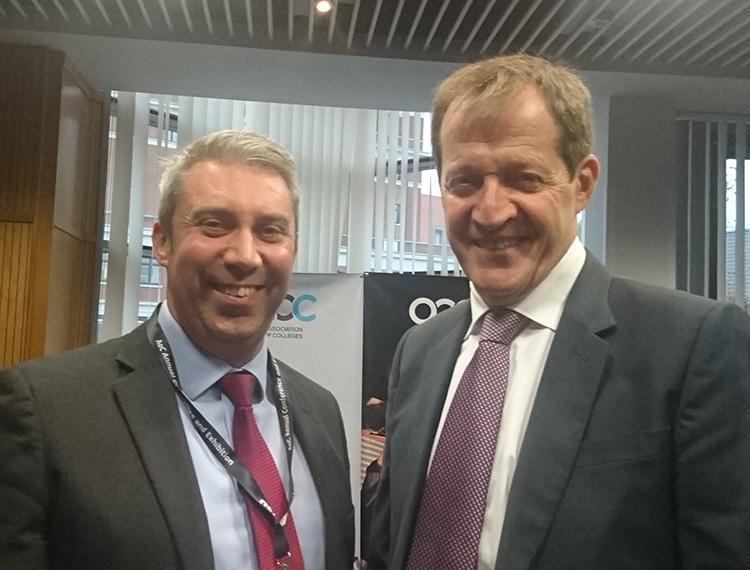 Alastair Campbell, the Sultan of Spin, chats with Gavin O'Meara, FE News