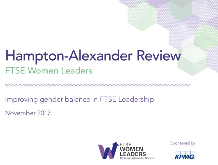 The Hampton Alexander Review Fe News