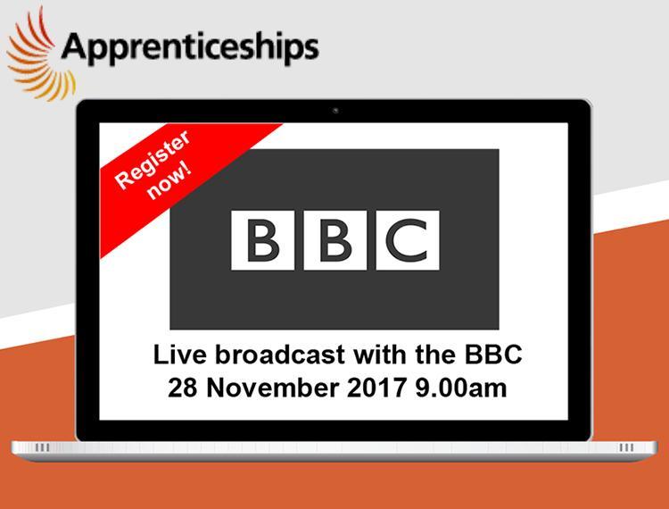 Apprenticeship Live broadcasts in schools