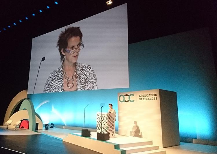 Skills Minister, Anne Milton's AoC opening speech