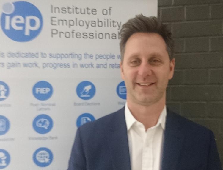 Scott Parkin, Chairman of the Institute of Employability Professionals (IEP)