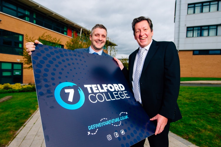 Graham Guest, principal and chief executive of Telford College