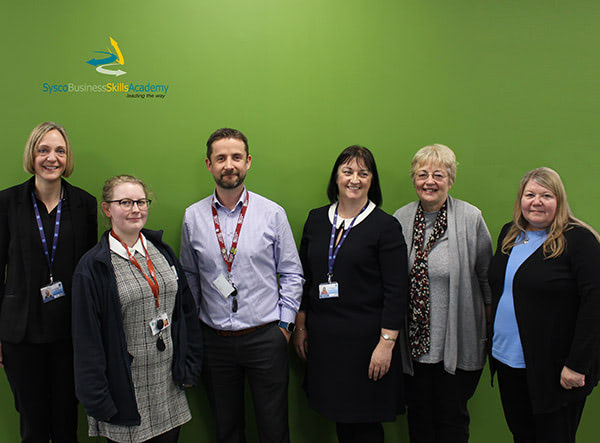 L-R: Jessica O’Rourke – Housing Training Manager; Hannah Chambers – Apprentice; Christian Hartley – Customer Finance Manager; Jackie Grannell – Training Advisor; Veronica Coatham – CIH Independent Chair of the panel; Shirley Morris – CIH Validation Officer