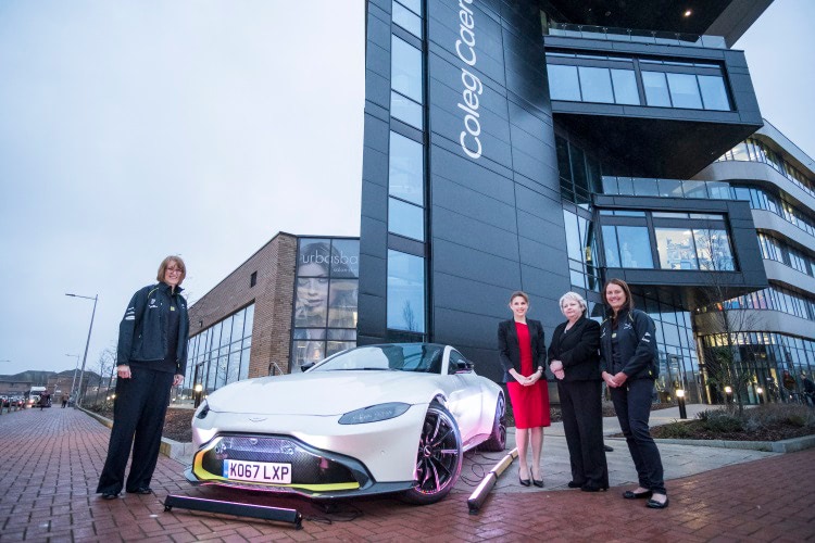 Aston Martin recruitment drive at Cardiff and Vale College