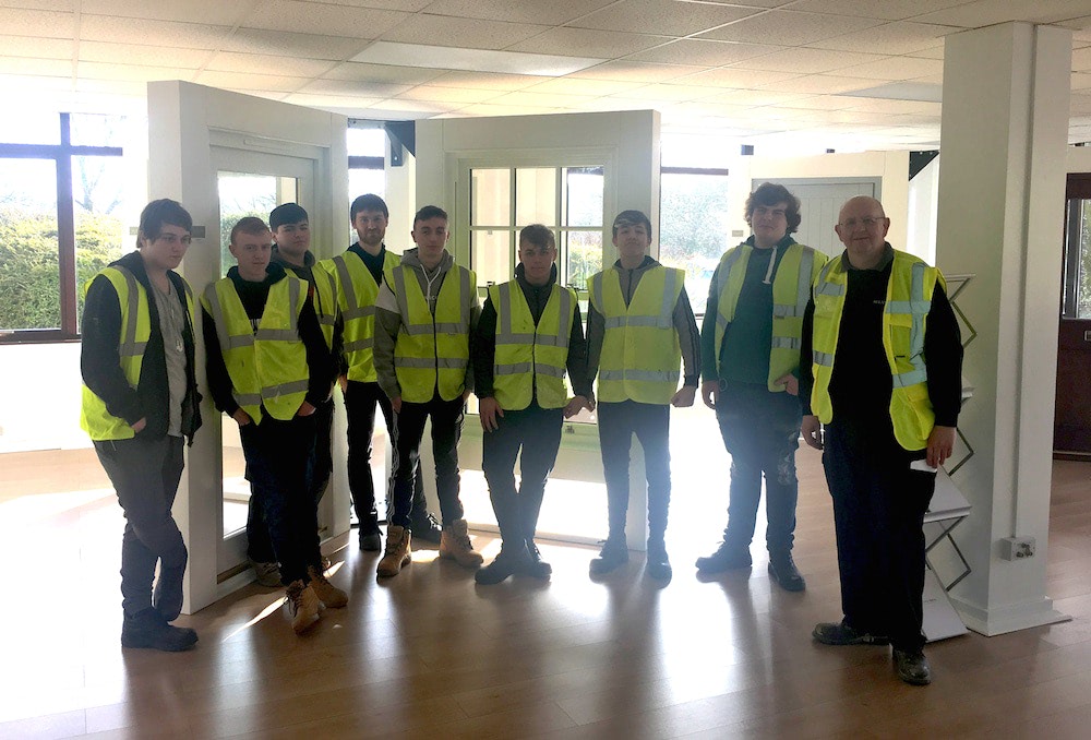 FE News Allan Brothers students to Berwick factory