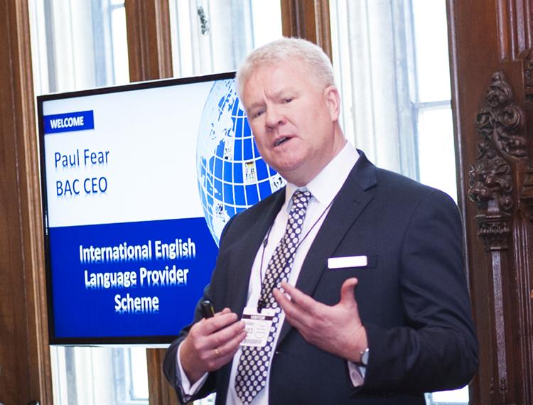 Paul Fear, CEO, British Accreditation Council (BAC)