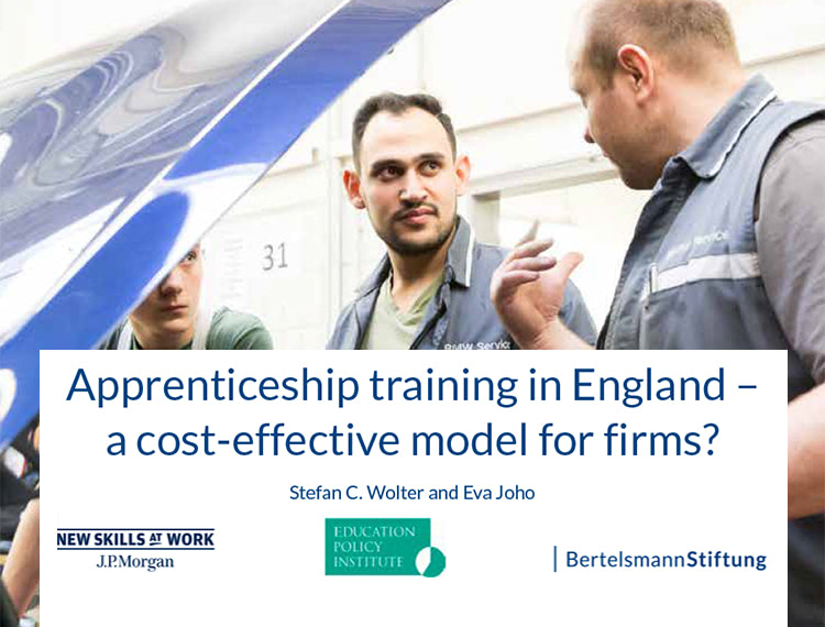 Apprenticeship training in England – a cost-effective model for firms?