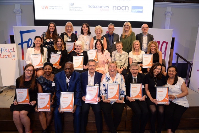 Festival of Learning award winners, 2018