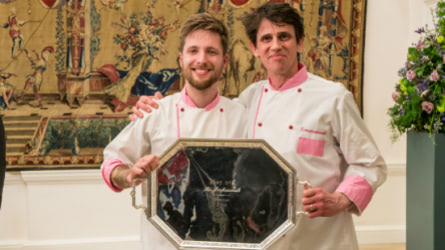 Hilton apprentice, Sam Leatherby, wins Bake Off:The Professionals.