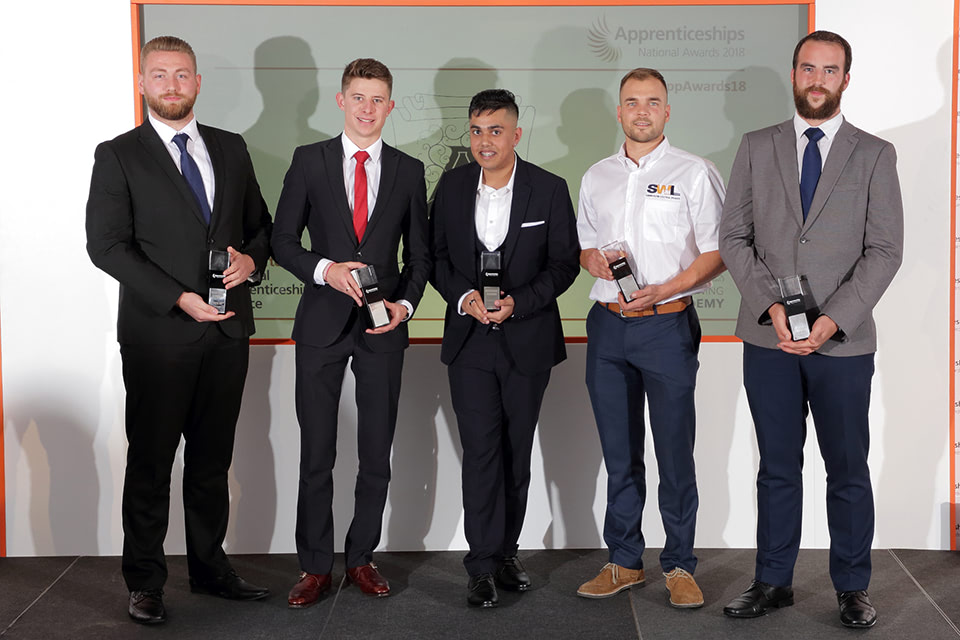 South West: apprentice winners