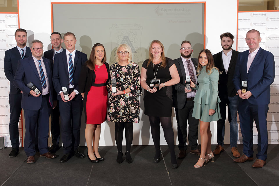 West Midlands: employer finalists