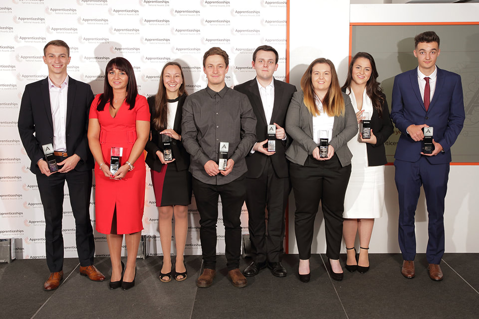 East of England: apprentice winners