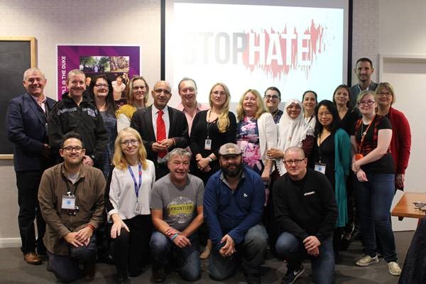 Panellists ‘line-up’ to stop hate