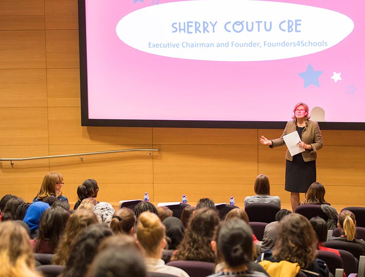 Sherry Coutu CBE, chair of Founders4Schools