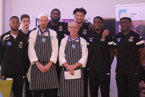 Cookery course a ‘slam dunk’ success for Plymouth Raiders