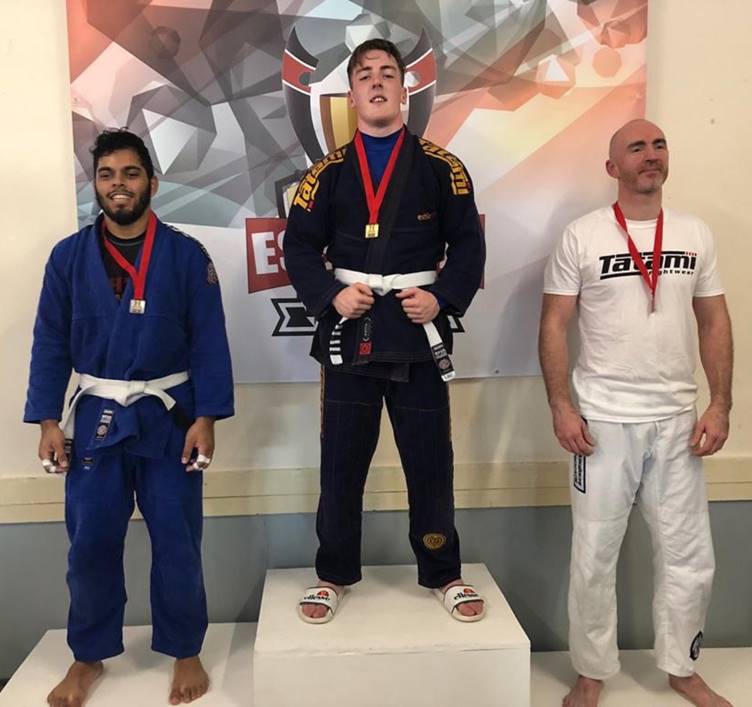 Sport student Joe Sullivan was crowned Essex Open champion in Brazilian Ju Jitsu