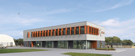 Artist's impression of the new CETC building