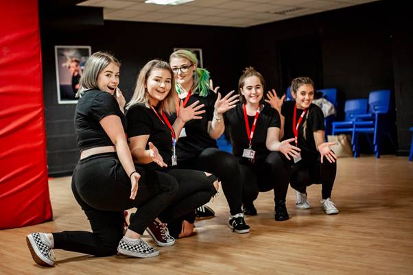 Barnsley College Musical Theatre students