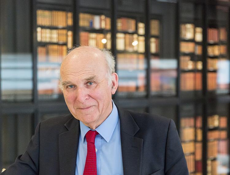 Leader of Liberal Democrats, Vince Cable