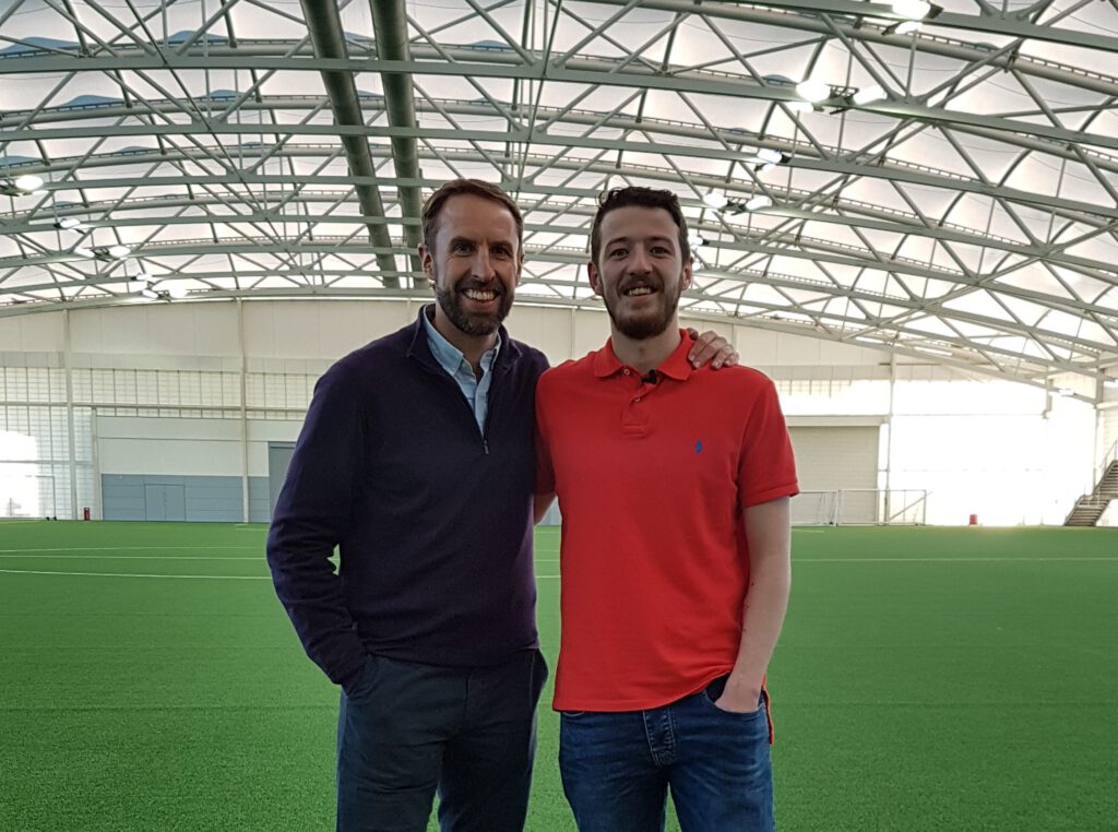 Gareth Southgate & Kieran Egan