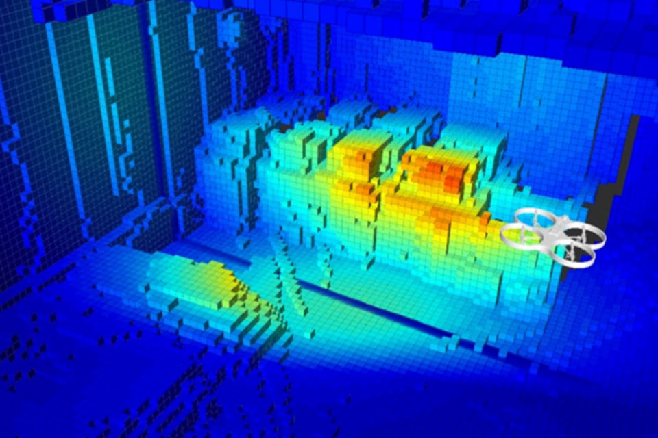 Infrared imaging using Createc software.