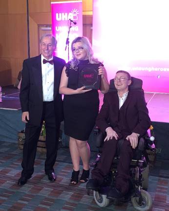 Barnsley College Apprentice Katie wins national award
