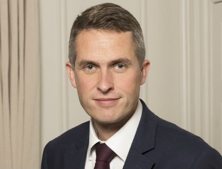 Gavin Williamson, Secretary of State for Education