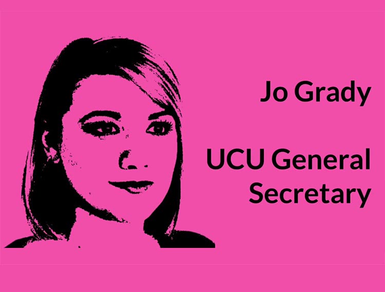 UCU General Secretary Jo Grady