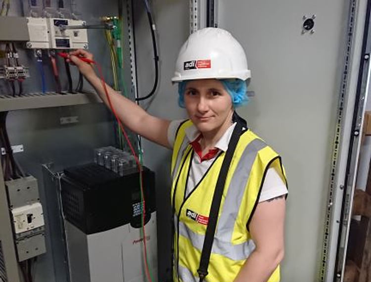 Electrical engineer Melissa Britchford