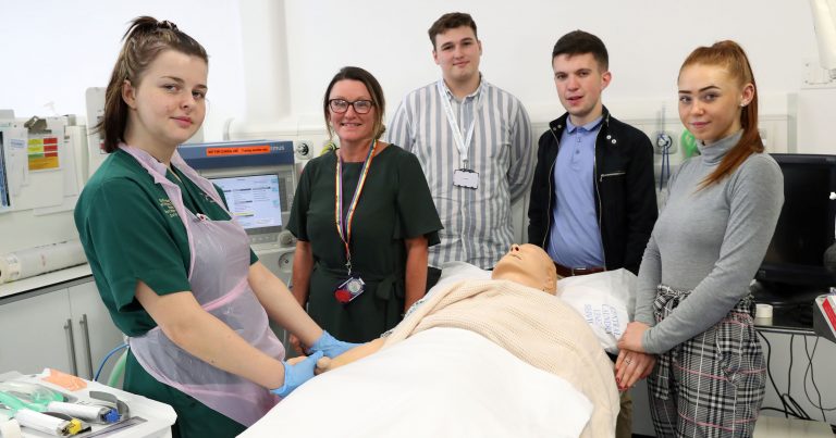 Apprenticeships helping Health Board train for a healthy future