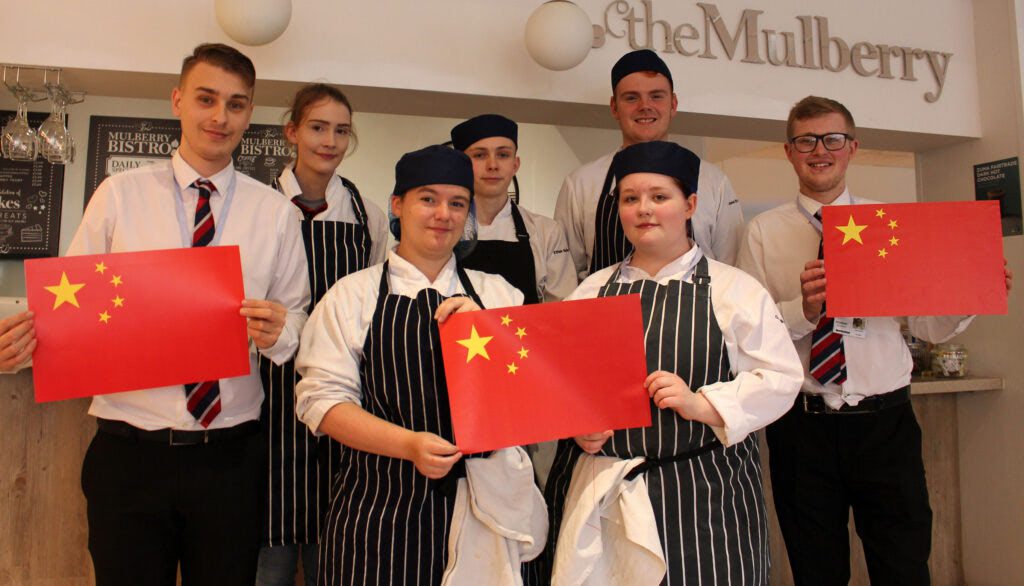 Budding student chefs set for a culinary adventure in China
