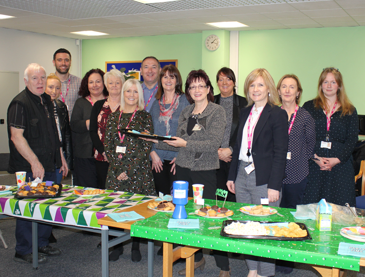 Staff from South Eastern Regional College’s Downpatrick Campus hosted a Big Coffee Morning in aid of Macmillan and raised £200 bringing SERC’s total for Big Coffee Mornings to £730 across the College.