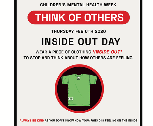 FE News  “INSIDE OUT DAY” A NEW INITIATIVE FOR CHILDREN'S MENTAL