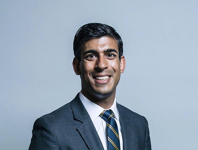 The newly appointed Chancellor of the Exchequer, Rishi Sunak