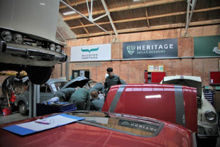 The picture above shows some apprentices at the Heritage Skills Academy at Bicester, one of the largest providers of training for this standard in the automotive sector.