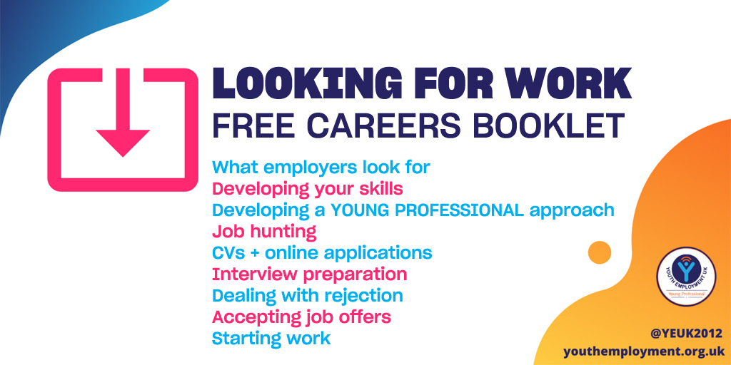 Looking for work - free careers booklet