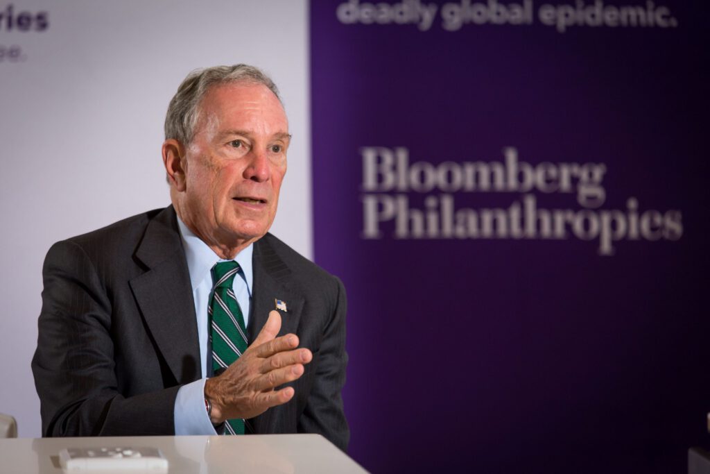 Michael Bloomberg, Founder of Bloomberg LP and Bloomberg Philanthropies