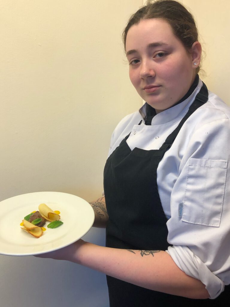 Cambridge Regional College student, Lacey