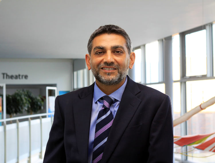 Viren Patel, Corporate Director at The Open University