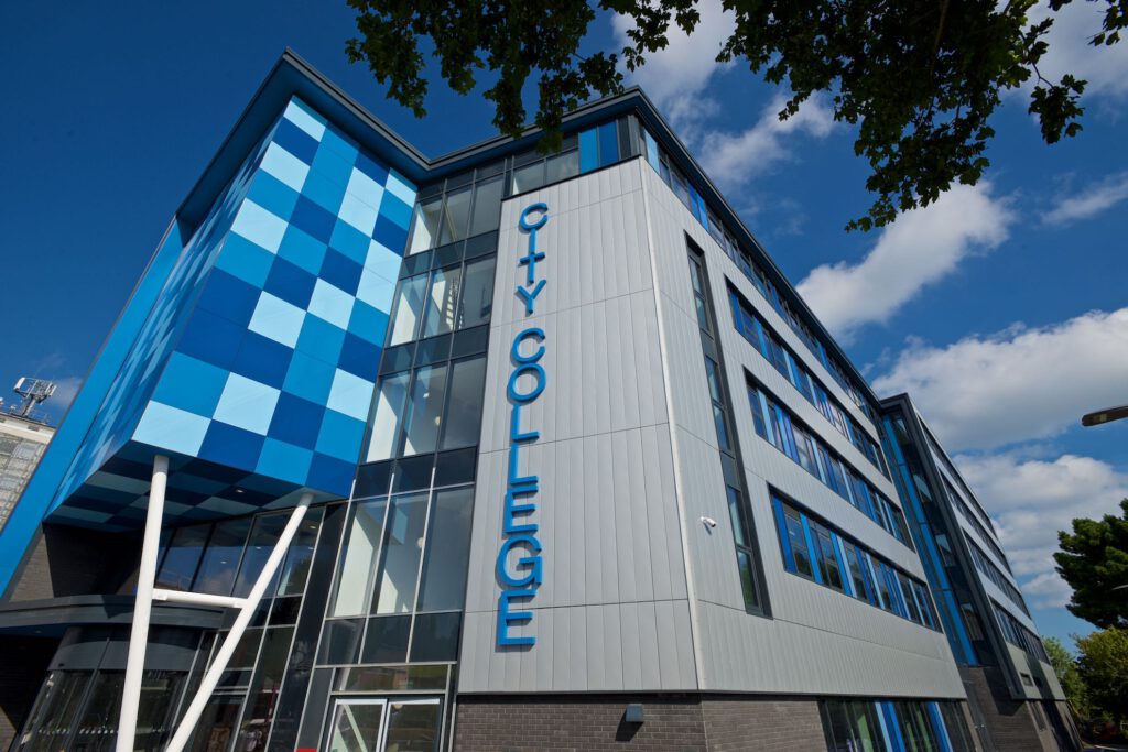 City College Plymouth building