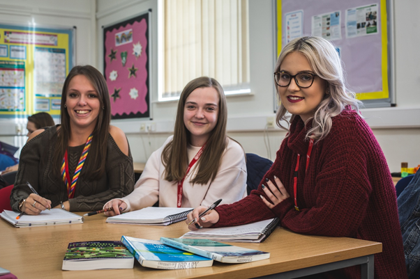 Barnsley College Higher Education’s Childcare and Teacher Training students